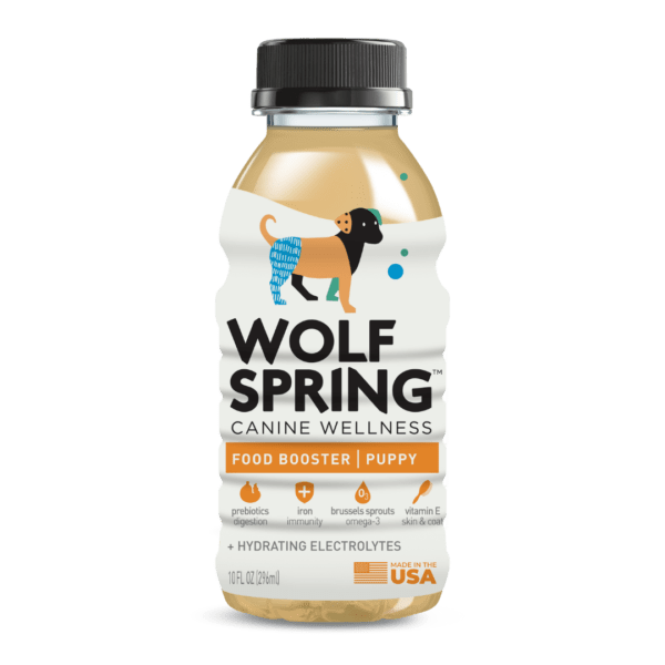 canine wellness - food booster -puppy -wolf spring - hydration supplements for dogs