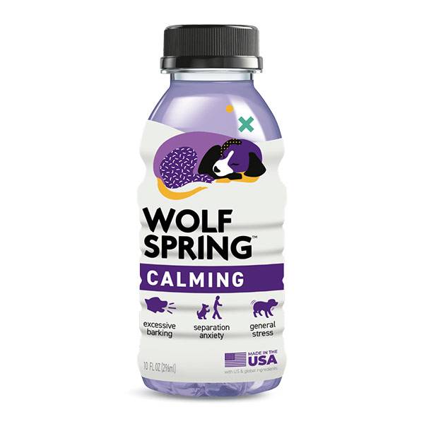 calming supplements for dogs, separation anxiety treatment for dogs, wolf spring, ingredients