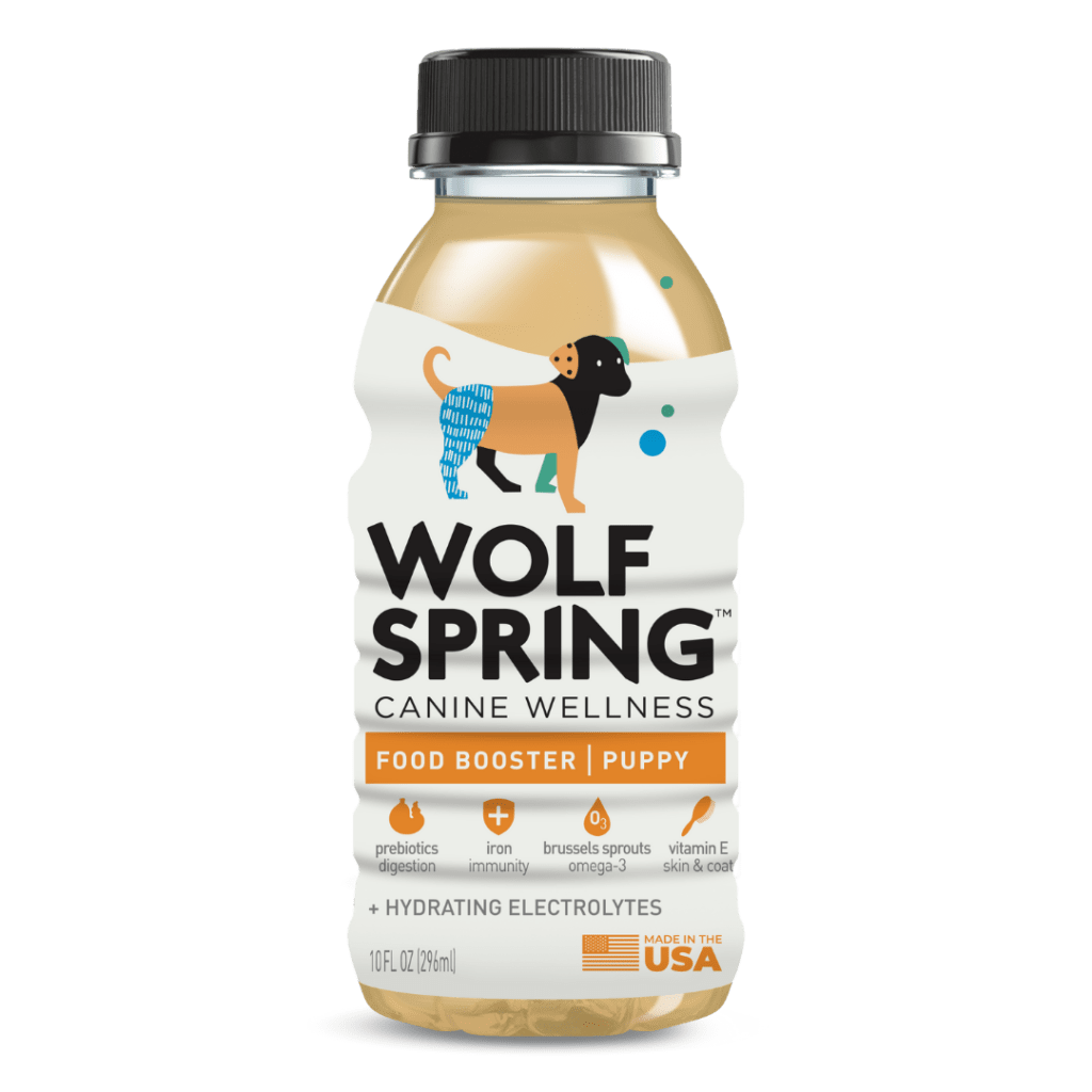 canine wellness - food booster - puppy - wolf spring -dog food supplement