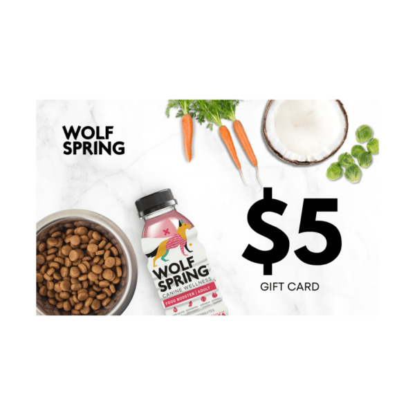 wolf spring - probiotic dog supplements